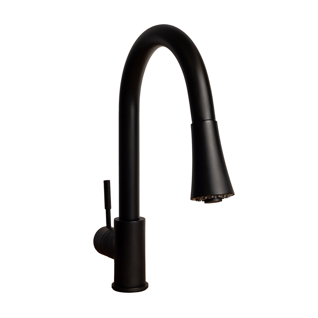 ZLINE Edison Kitchen Faucet in Matte Black (EDS-KF-MB)