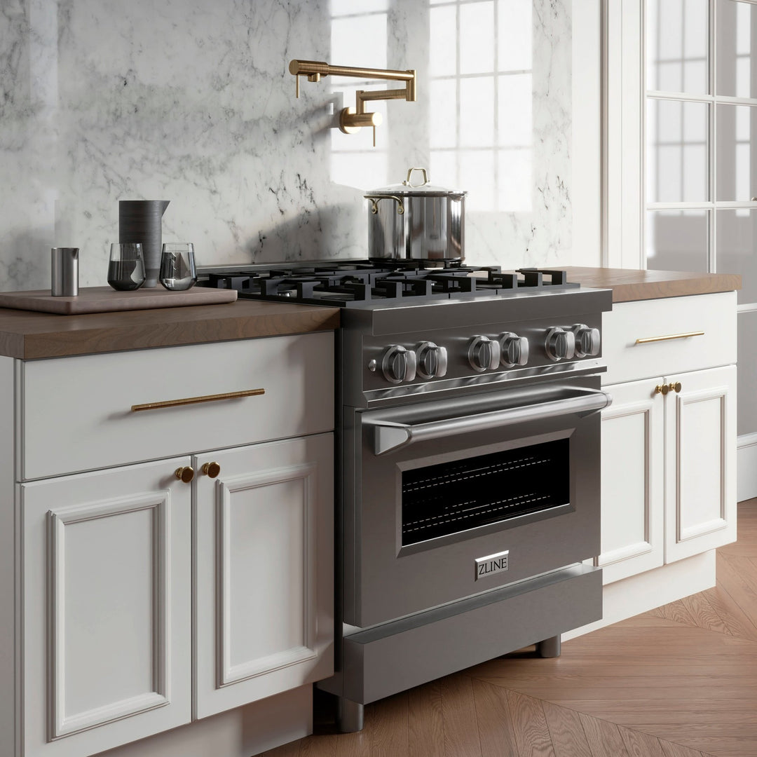 ZLINE Gemini Pot Filler in Polished Gold (GEM-FPF-PG)