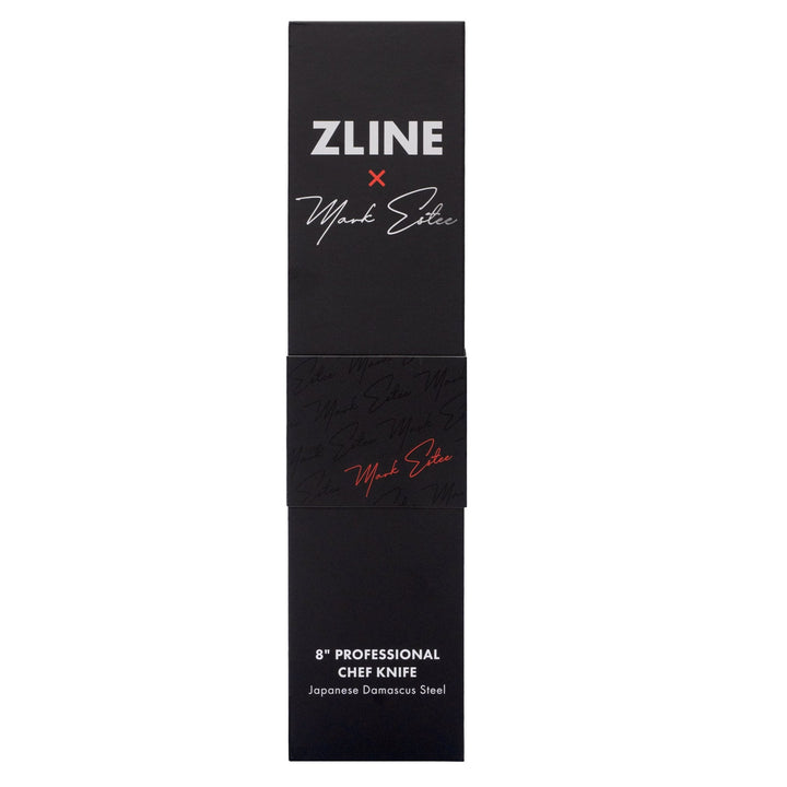 ZLINE Mark Estee 8 in. Professional Japanese Damascus Steel Chef Knife (KCKT-ME-JD)