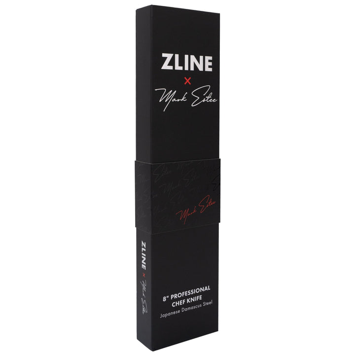ZLINE Mark Estee 8 in. Professional Japanese Damascus Steel Chef Knife (KCKT-ME-JD)