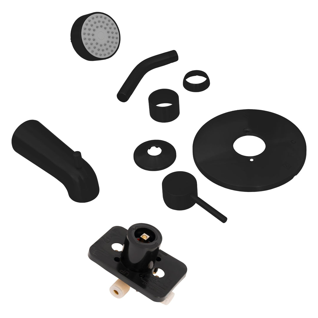 ZLINE Palisades Elegant Shower System in Matte Black (RBCN1-SHS-MB)