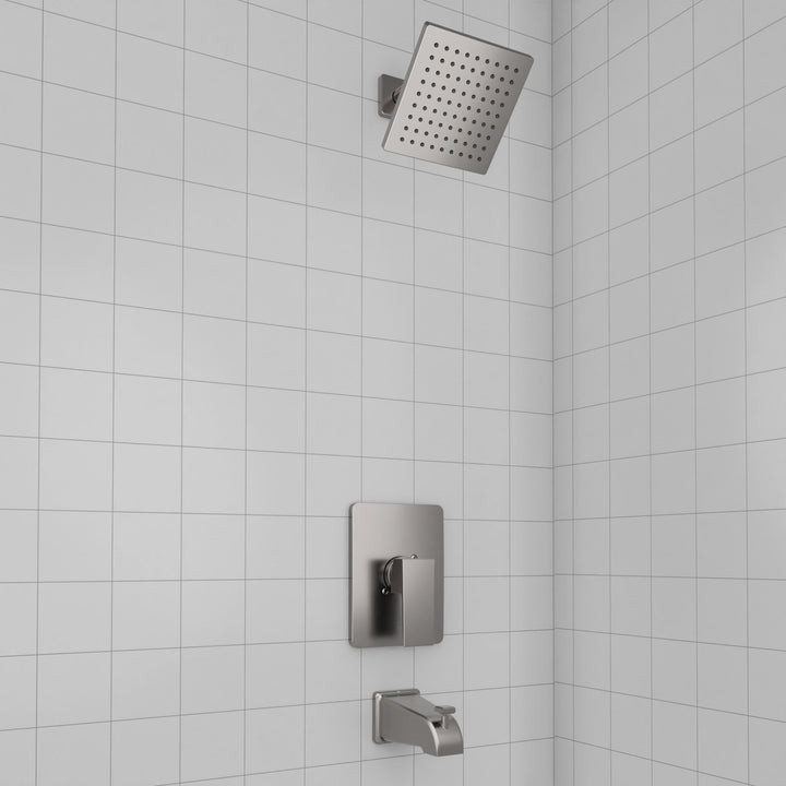 ZLINE Palisades Modern Shower System in Brushed Nickel (RBCN2-SHS-BN)