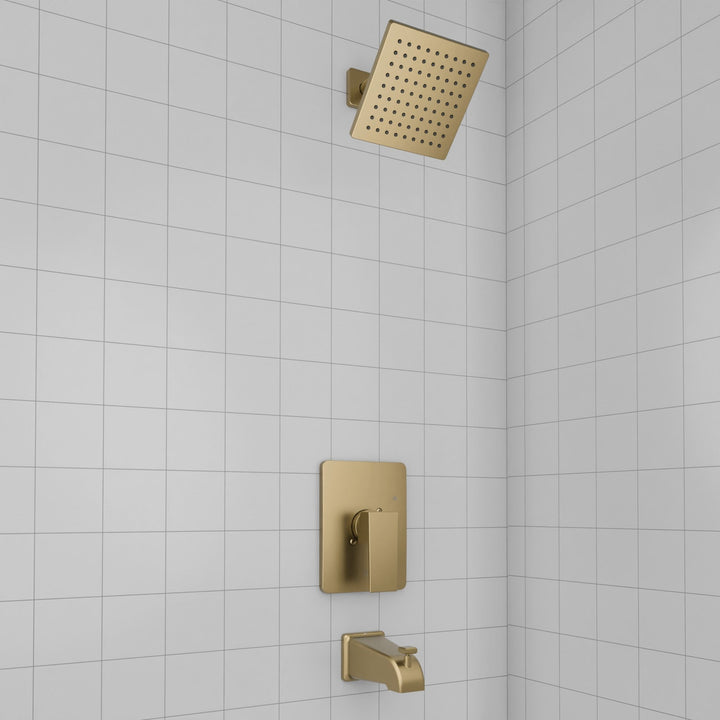 ZLINE Palisades Modern Shower System in Champagne Bronze (RBCN2-SHS-CB)