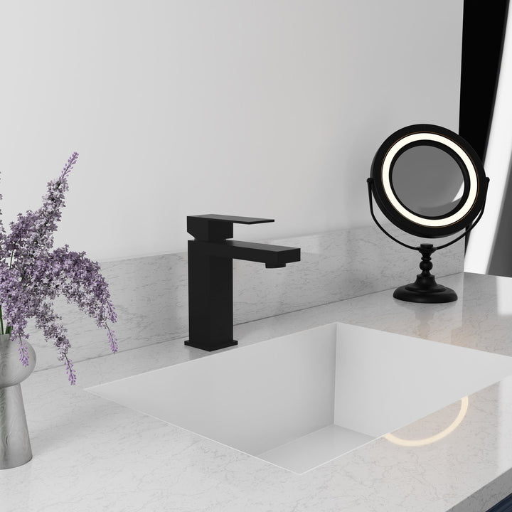 ZLINE Palisades Modern Single Handle Bath Faucet in Matte Black (RBCN2-BF-MB)