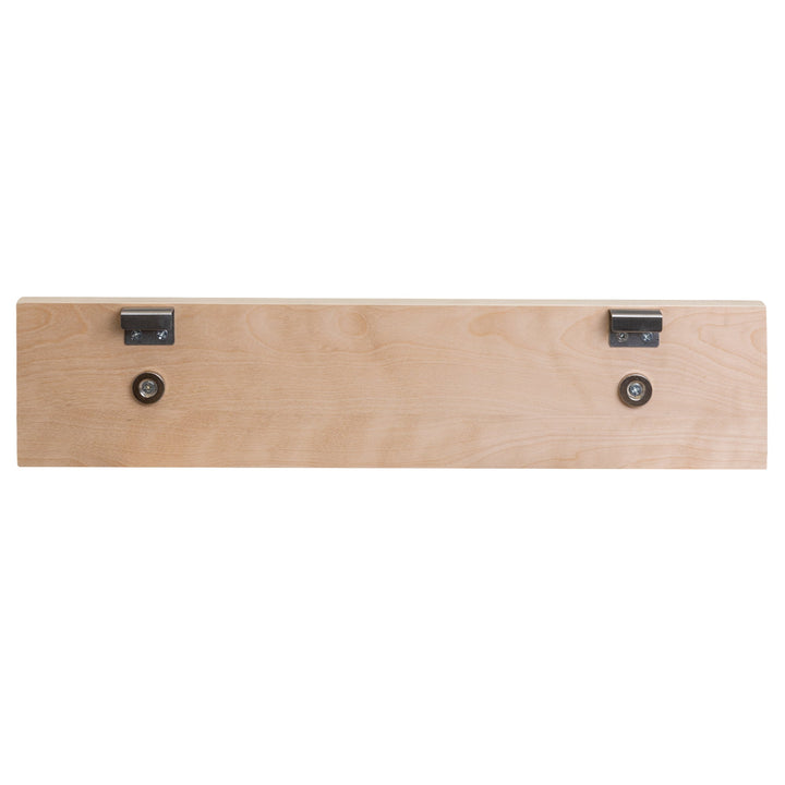 ZLINE 18 in. Dishwasher Panel in Unfinished Wood with Traditional Handle (DP-UF-H-18)