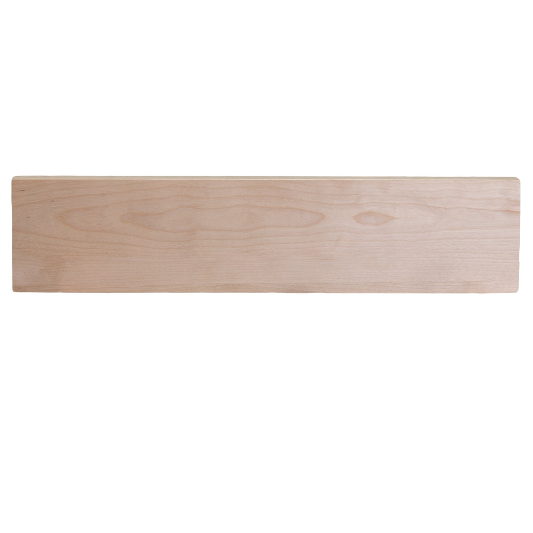 ZLINE 18 in. Dishwasher Panel in Unfinished Wood with Traditional Handle (DP-UF-H-18)