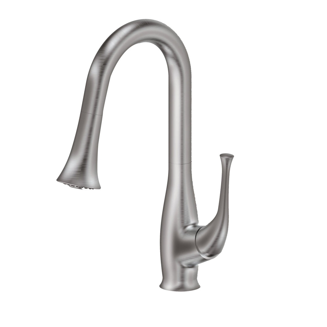 ZLINE Shakespeare Kitchen Faucet in Brushed Nickel (SHK-KF-BN)
