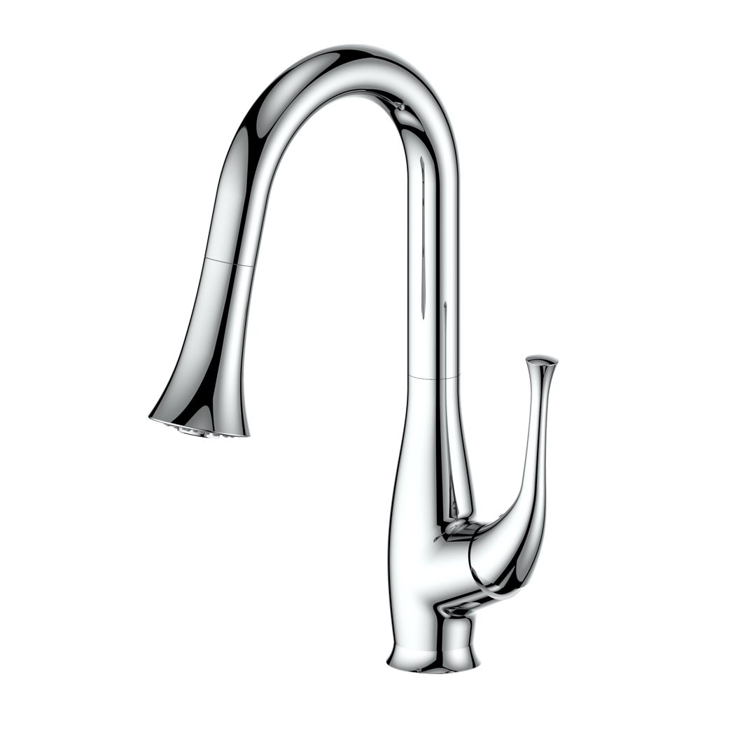 ZLINE Shakespeare Kitchen Faucet in Chrome (SHK-KF-CH)