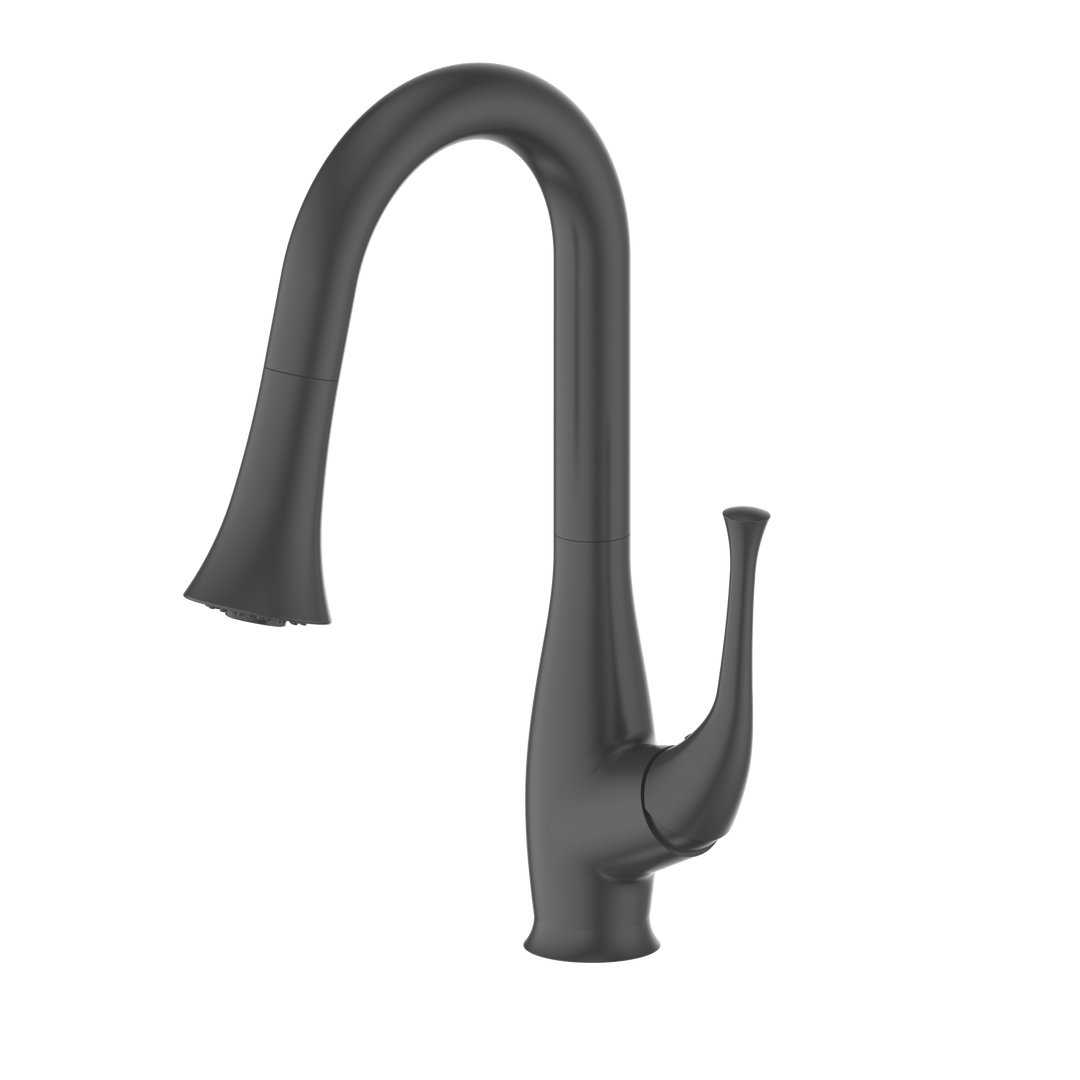 ZLINE Shakespeare Kitchen Faucet in Matte Black (SHK-KF-MB)