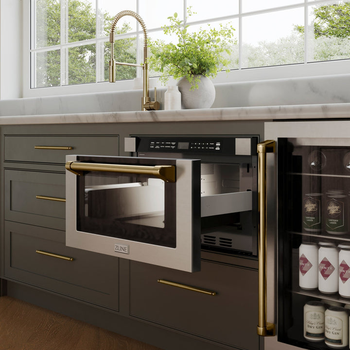 ZLINE Sierra Kitchen Faucet in Champagne Bronze (SRA-KF-CB)