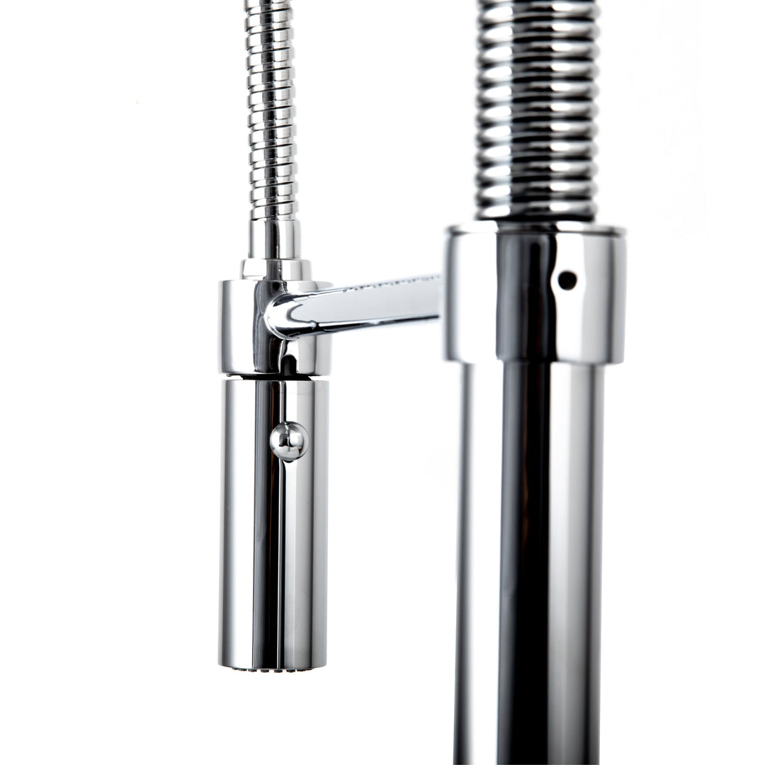 ZLINE Sierra Kitchen Faucet in Chrome (SRA-KF-CH)