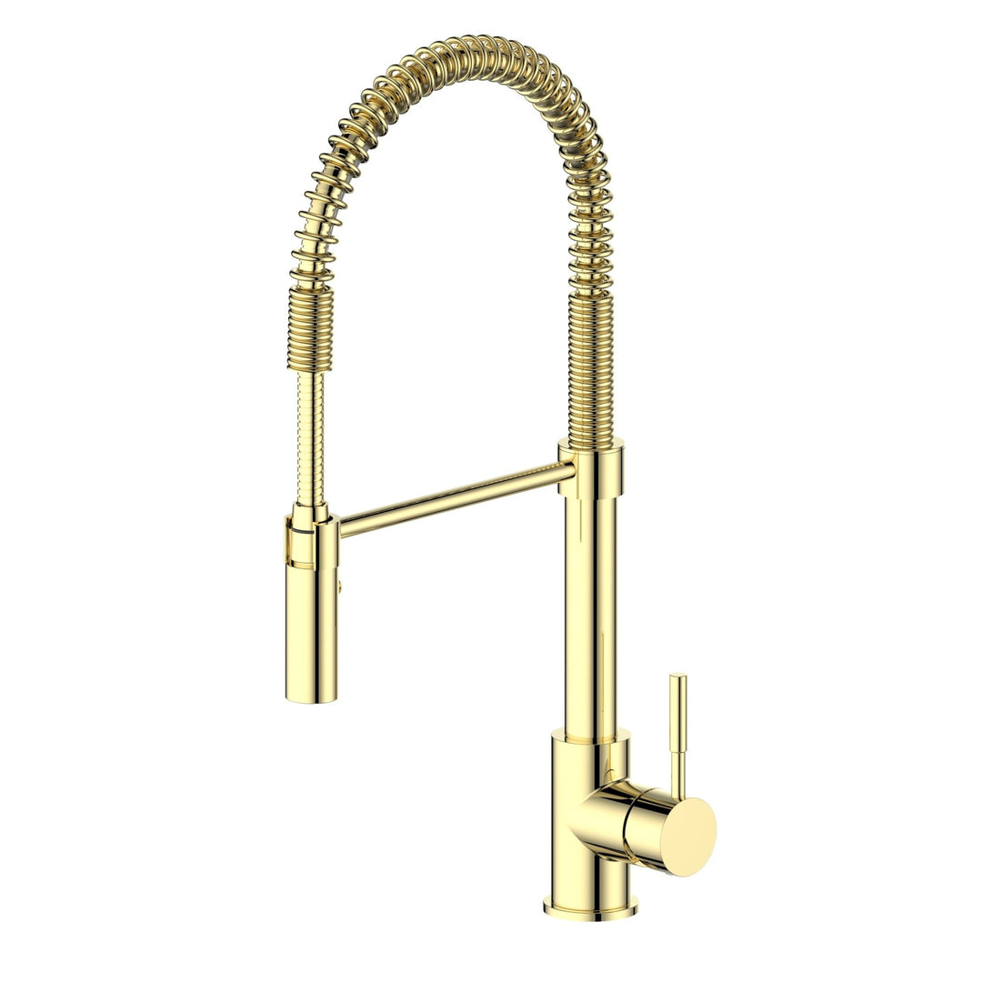 ZLINE Sierra Kitchen Faucet in Polished Gold (SRA-KF-PG)