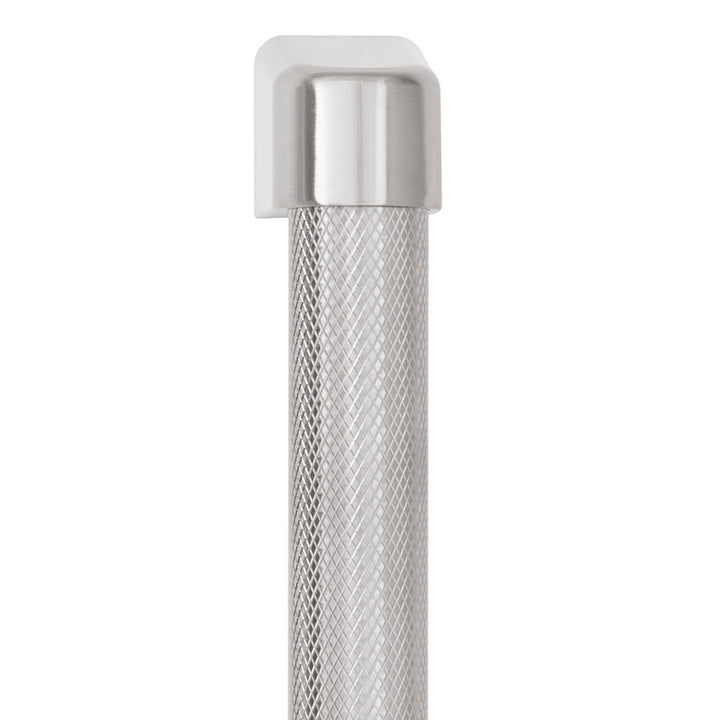 ZLINE Touchstone Refrigerator Drawer Helix Handles (Set of 2) in Stainless Steel (RDHOZ-24-K-ST)