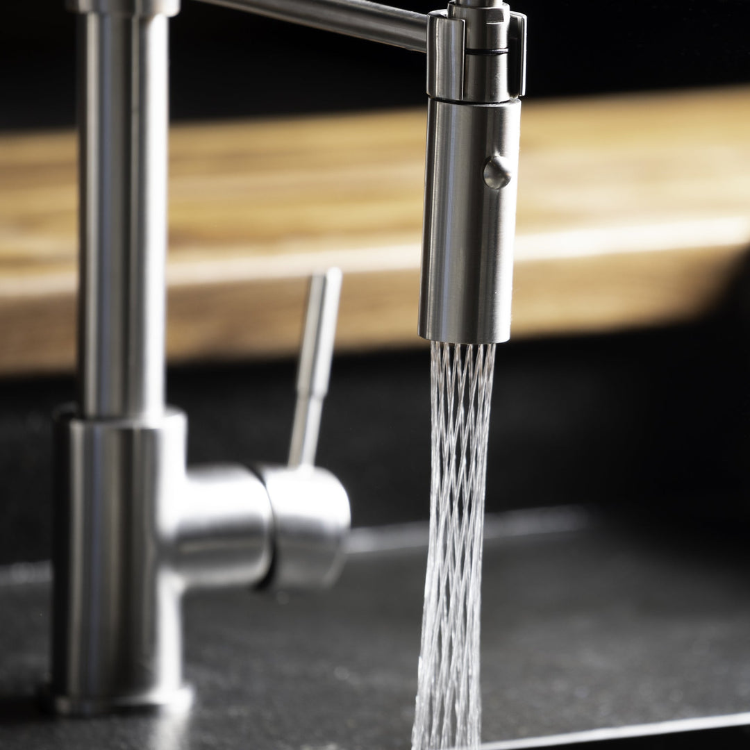 ZLINE Voltaire Kitchen Faucet in Matte Black (VLT-KF-MB)