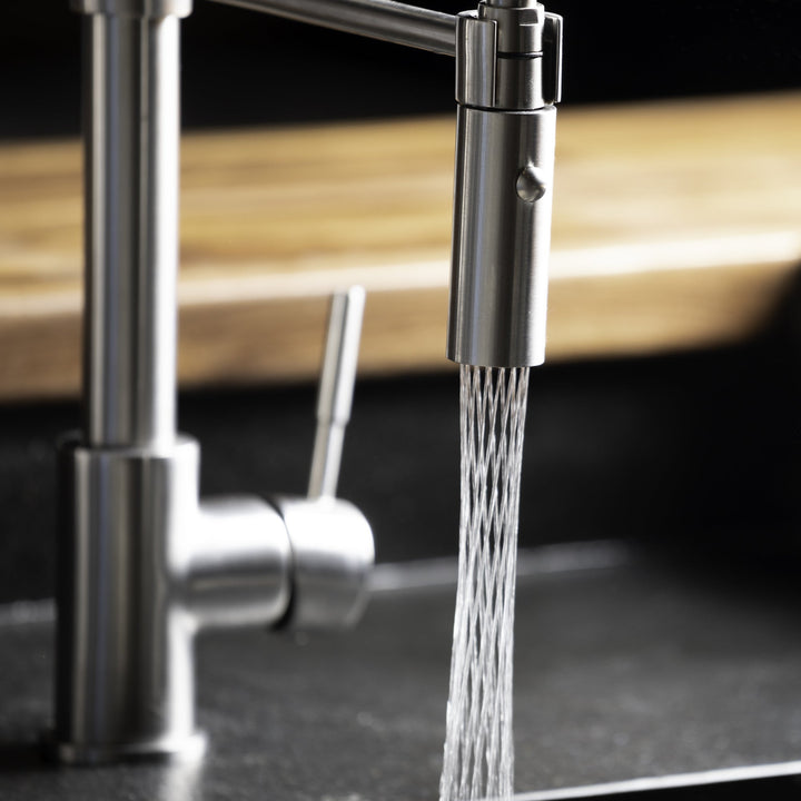 ZLINE Voltaire Kitchen Faucet in Matte Black (VLT-KF-MB)