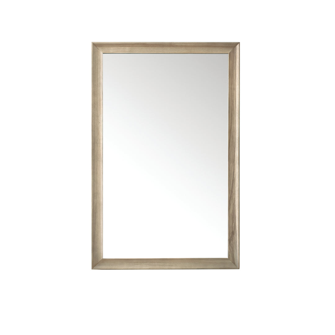 Glenbrooke 26" Mirror, Whitewashed Oak