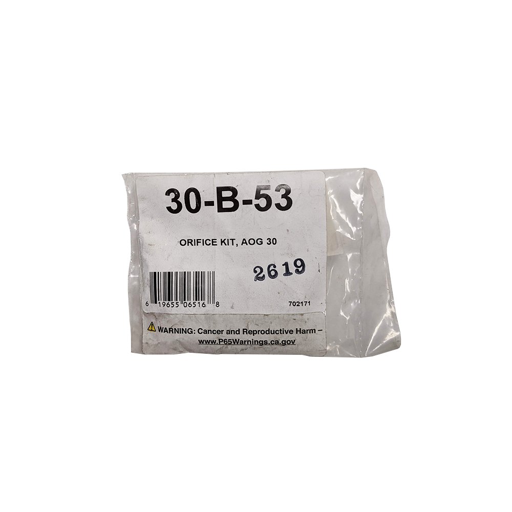 AOG Orifice Kit For Pre 2015 (AOG30B53)