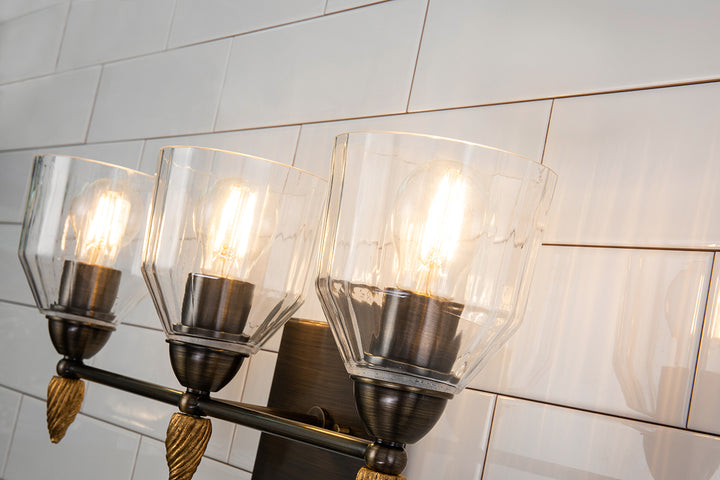 Felice 3 Light Vanity Light (BB1000DB-3-F2G)