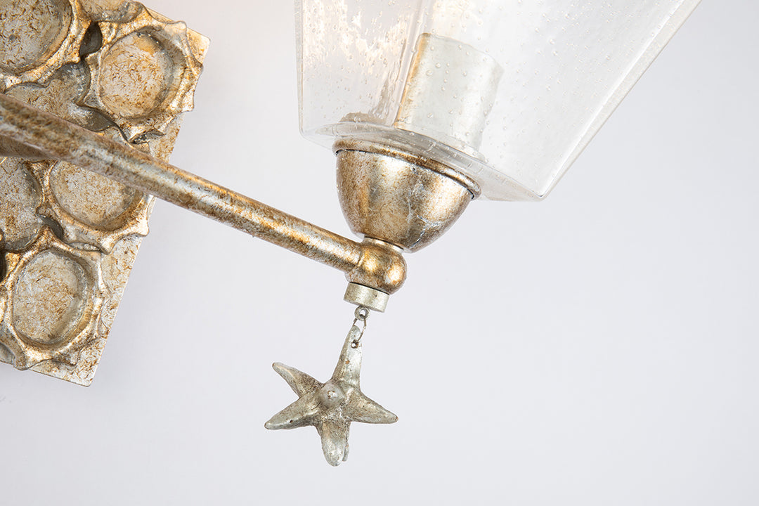 Star 2 Light Bath Vanity In Silver (BB1002S-2)