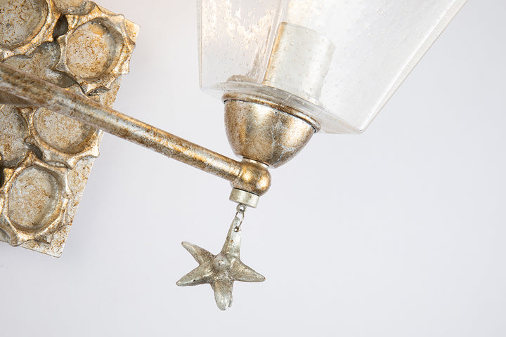 Star 2 Light Bath Vanity In Silver (BB1002S-2)