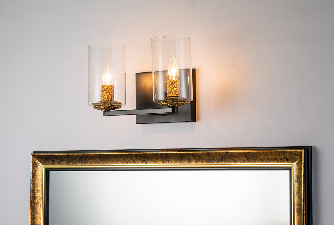 Bolivar 2-Light Vanity Light (BB1003MB-2)