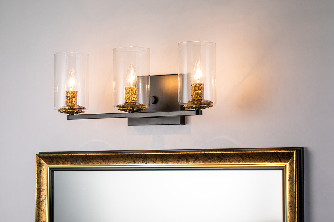 Bolivar 3-Light Vanity Fixture (BB1003MB-3)