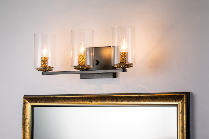 Bolivar 3-Light Vanity Fixture (BB1003MB-3)