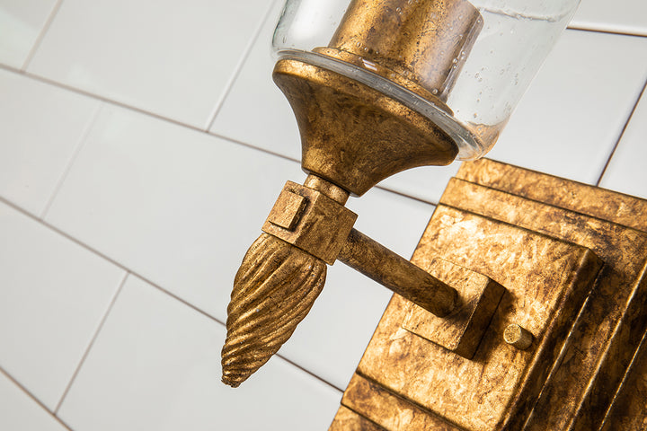 Vetiver 1 Light Wall Sconce Gold (BB1022G-1-F2G)