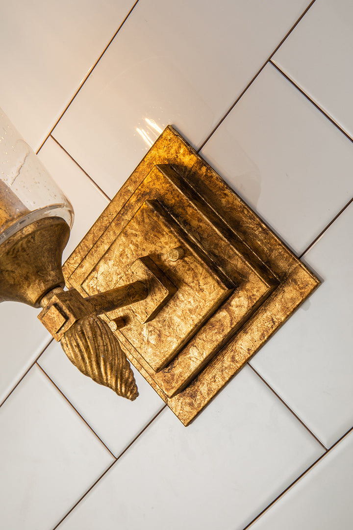 Vetiver 1 Light Wall Sconce Gold (BB1022G-1-F2G)