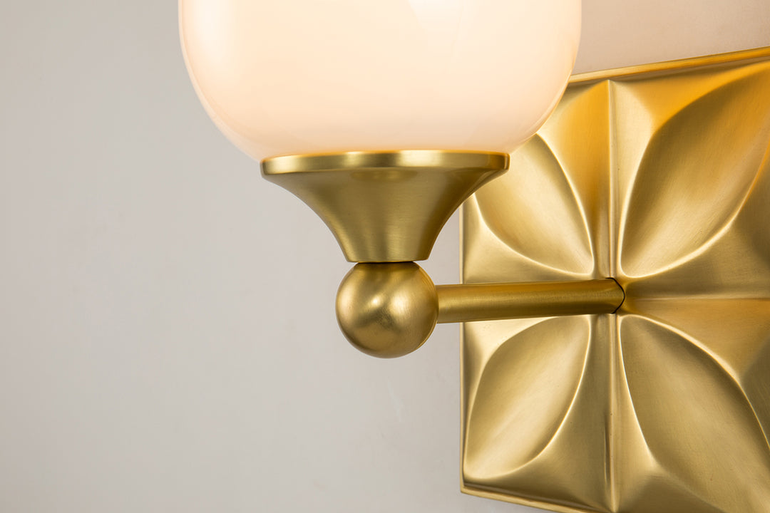 Epsilon Modern 1 Light Wall Sconce (BB1300AGB-1)