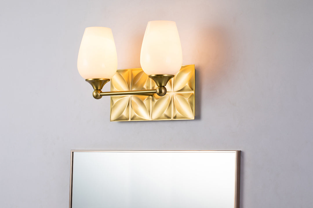 Epsilon Modern 2 Light Bath Vanity (BB1300AGB-2)