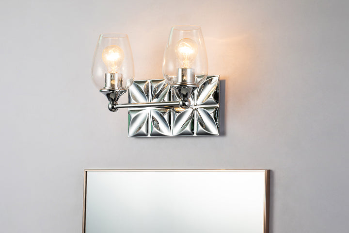 Epsilon Modern 2 Light Bath Vanity (BB1300PC-2)