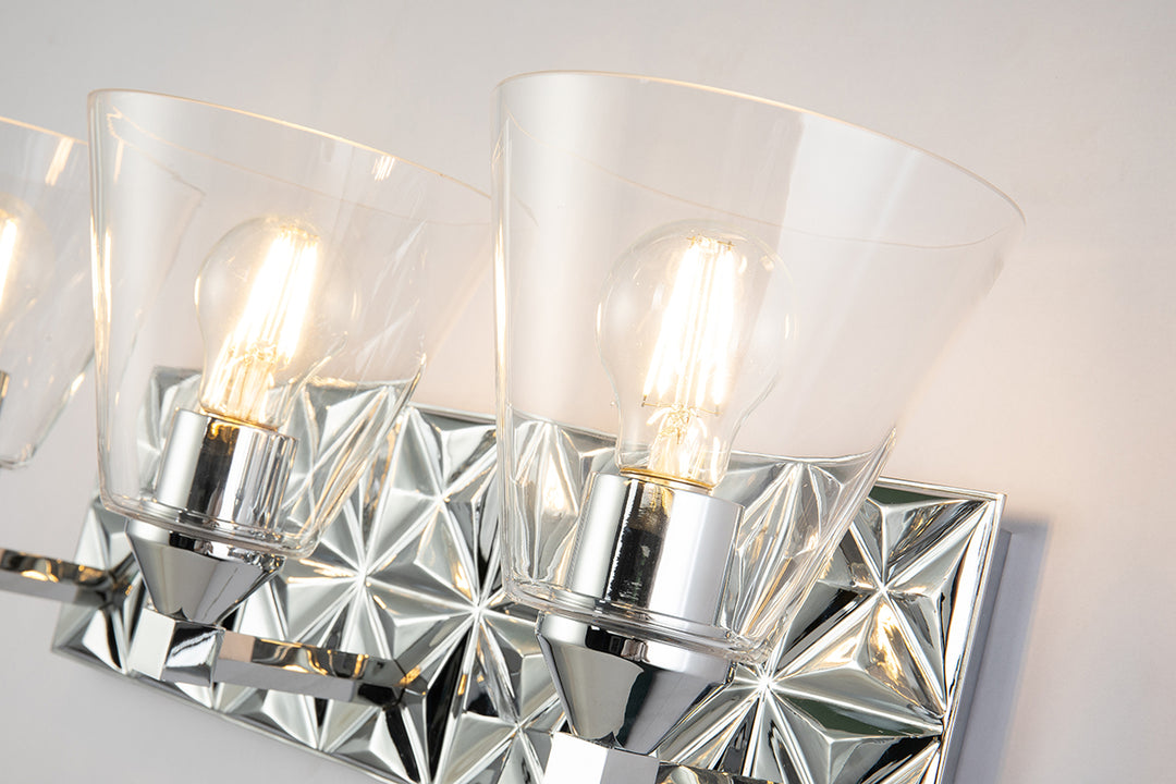 Alpha 3 Light Polished Chrome Bath Bar (BB1302PC-3)