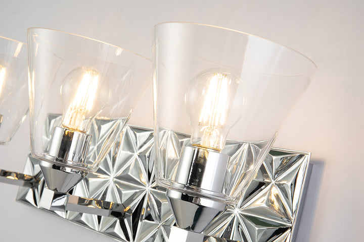 Alpha 3 Light Polished Chrome Bath Bar (BB1302PC-3)