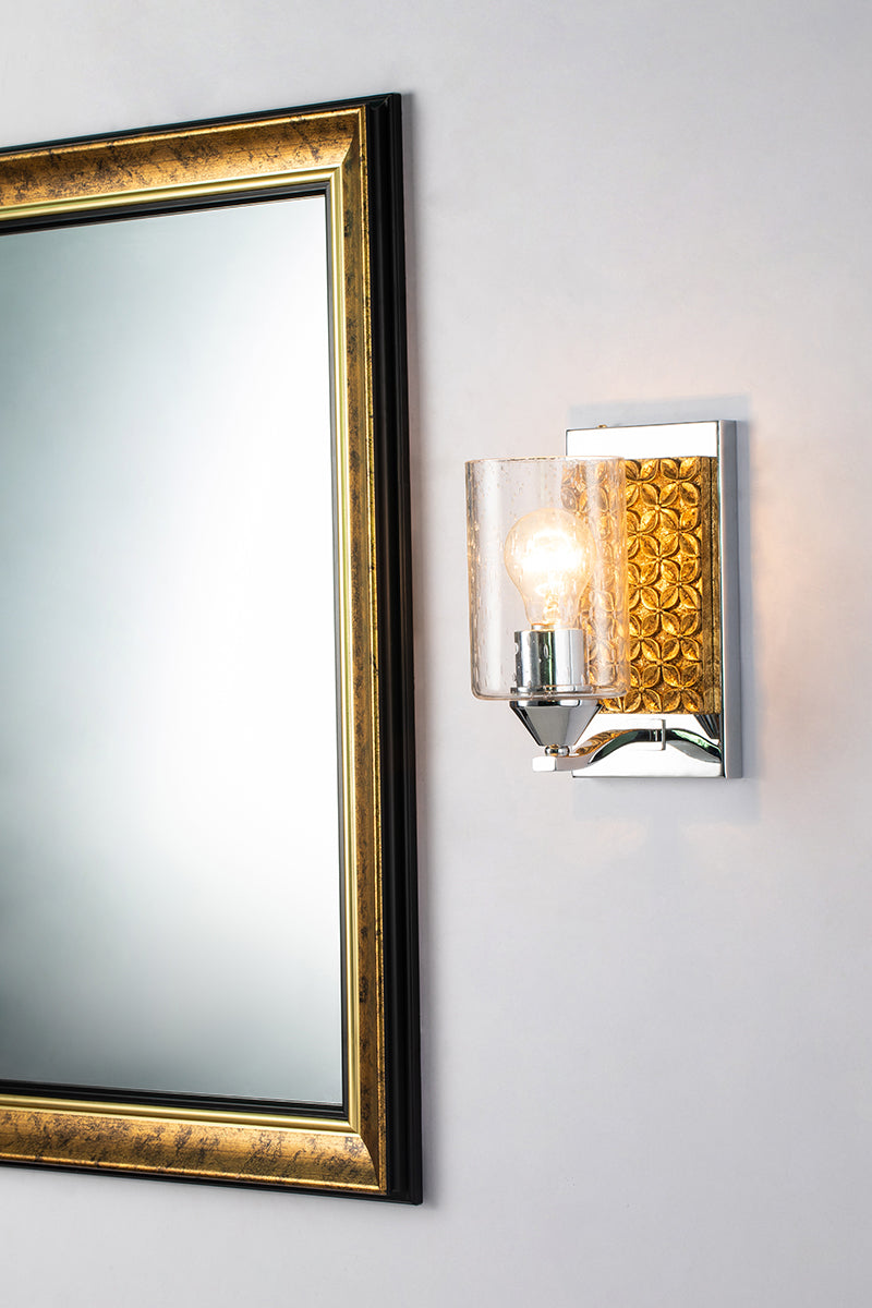 Arcadia 1 Light Wall Sconce (BB90587PC-1B2G)