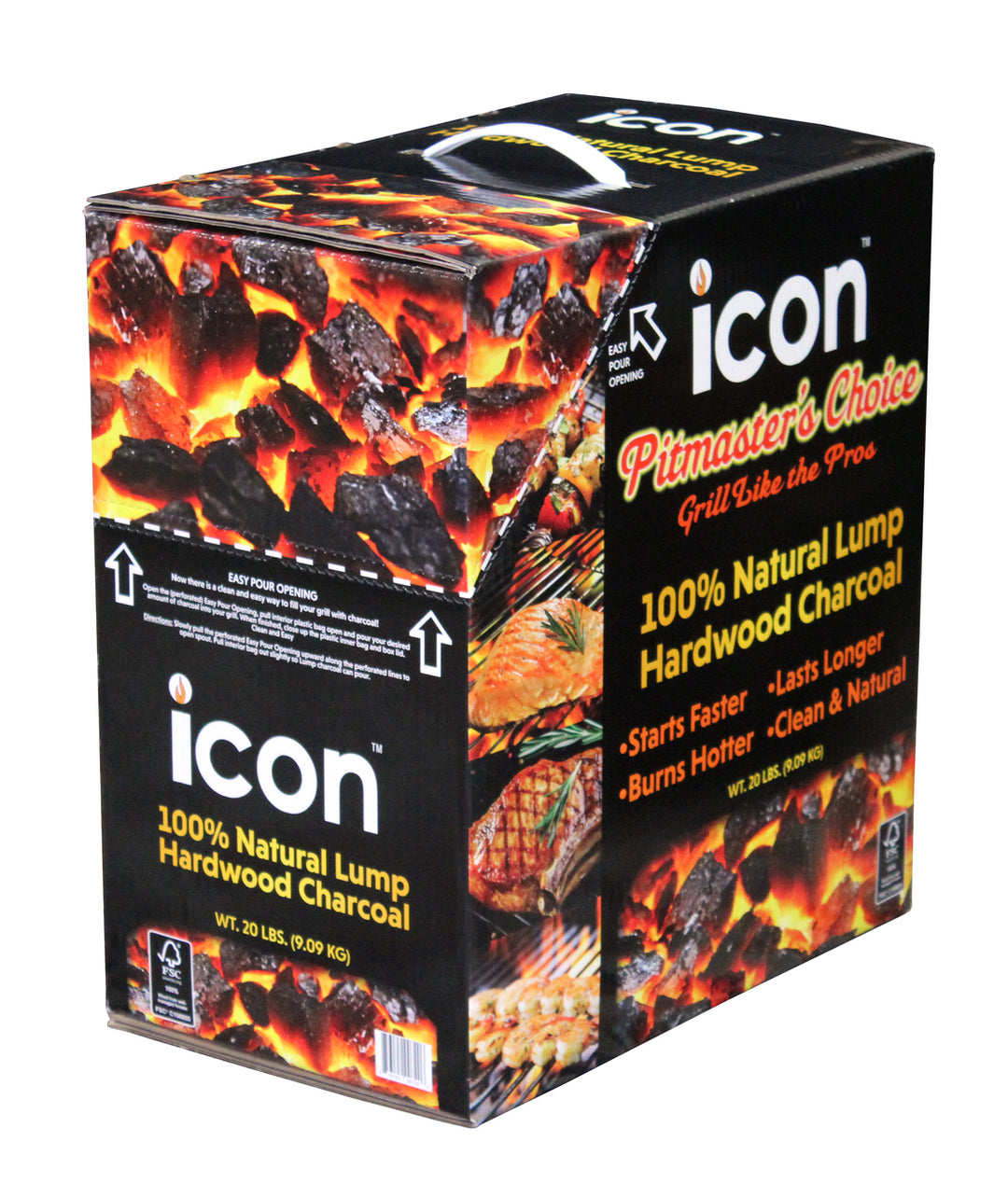 Icon Charcoal Box (CHAR20BX)