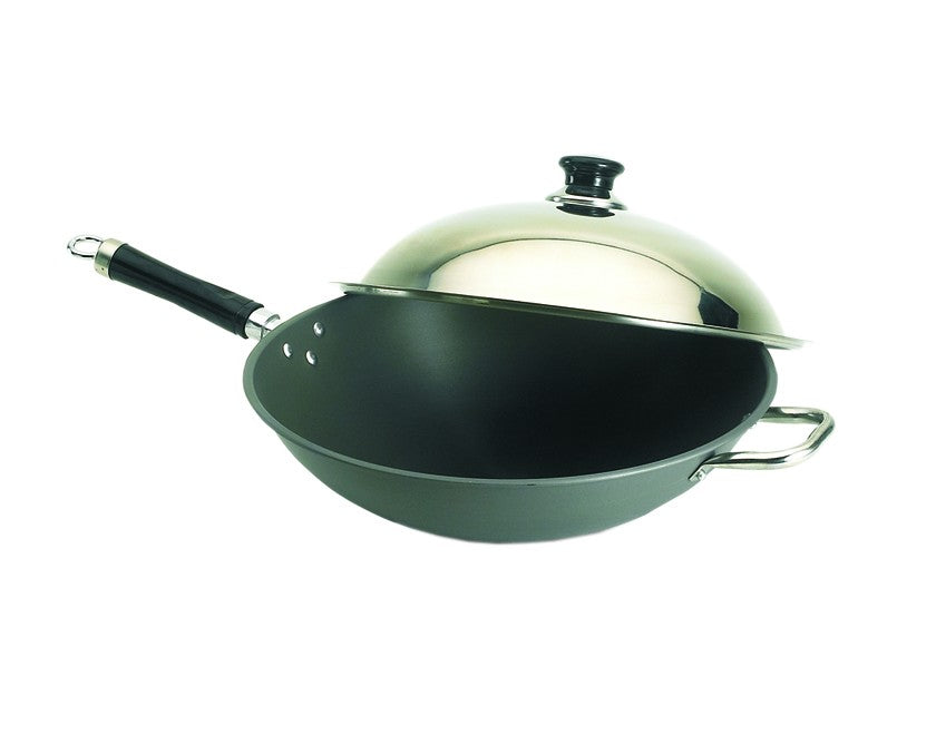 Firemagic Wok, 15" Anodized Aluminum (FM3572)