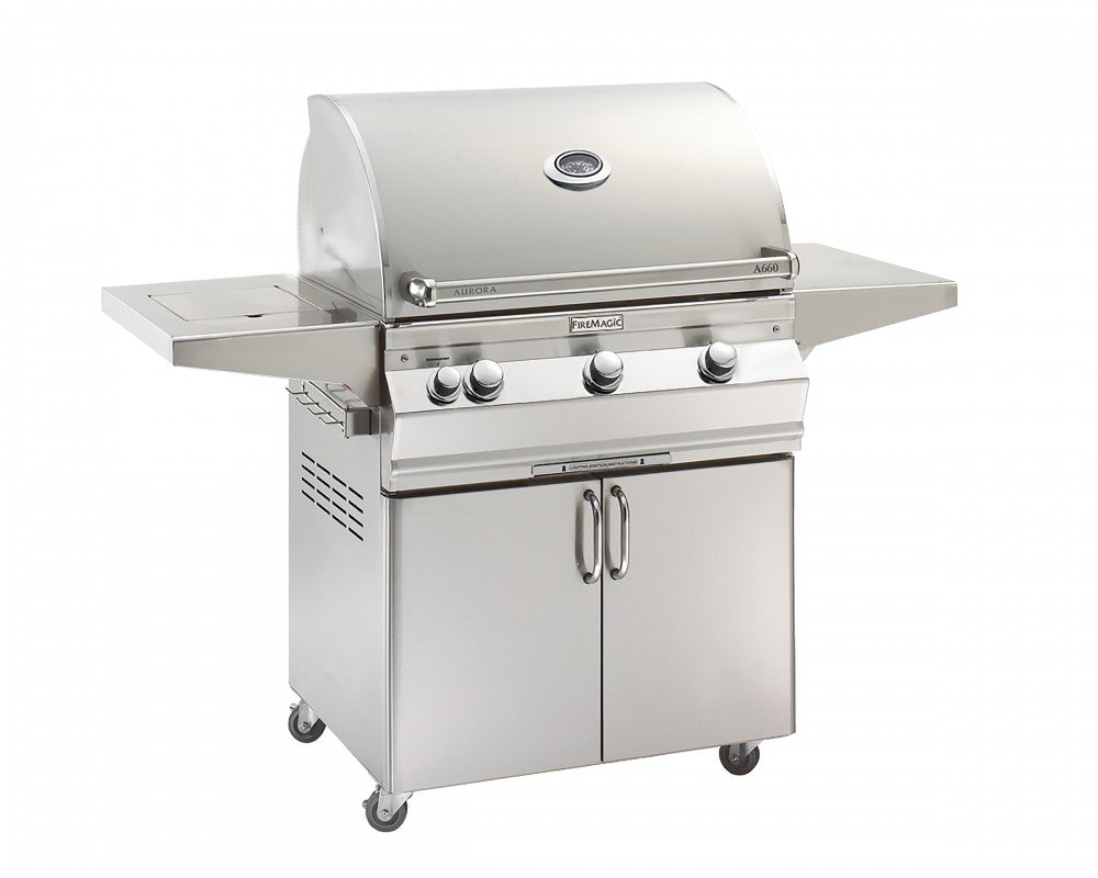 Aurora Grill Propane W/Single Side Burner (FMA660S5EAP62)
