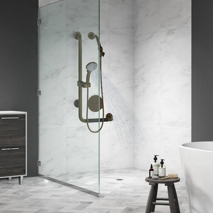 PULSE ShowerSpas ErgoSlideBar Oil-Rubbed Bronze - Left (4001L-ORB)