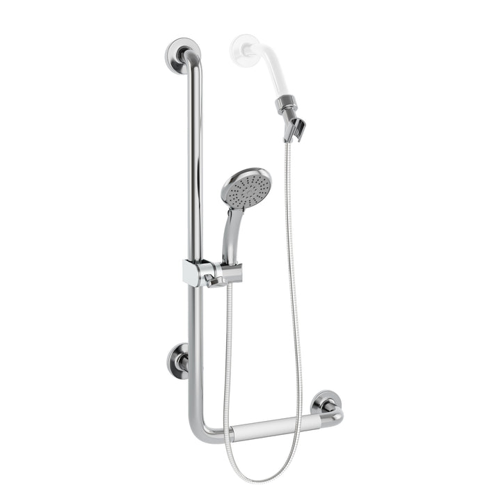 PULSE ShowerSpas ErgoSlideBar Stainless Steel Polished - Left (4001L-SSP)