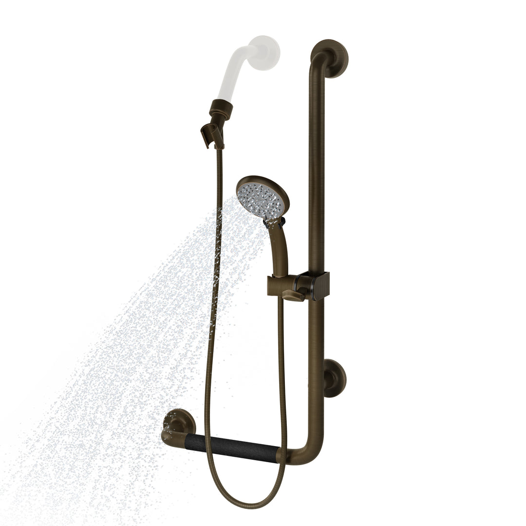PULSE ShowerSpas ErgoSlideBar Oil-Rubbed Bronze - Right (4001R-ORB)
