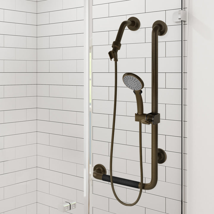 PULSE ShowerSpas ErgoSlideBar Oil-Rubbed Bronze - Right (4001R-ORB)