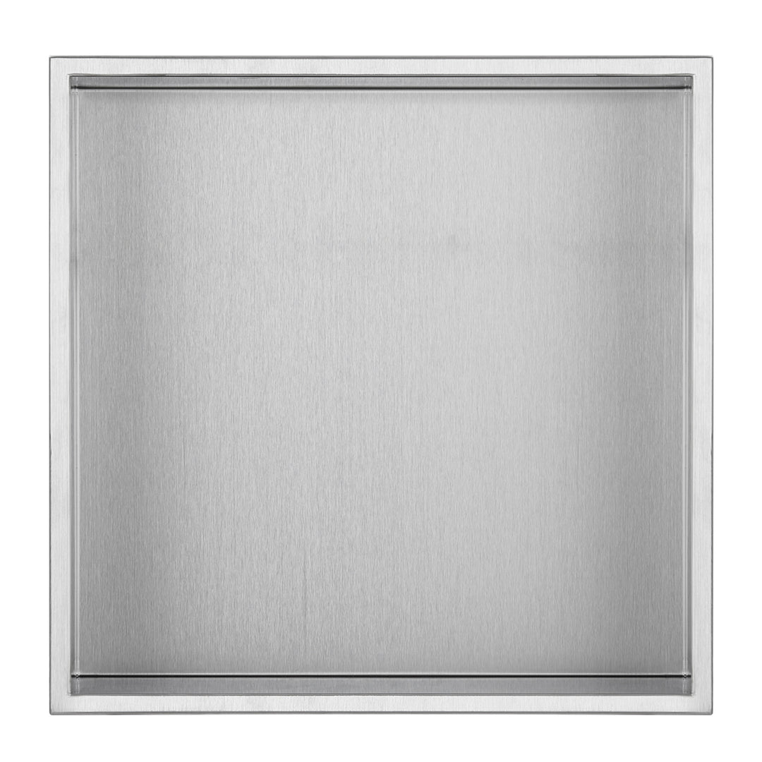 PULSE ShowerSpas Niche in Brushed Stainless Steel  (NI-1212-SSB)