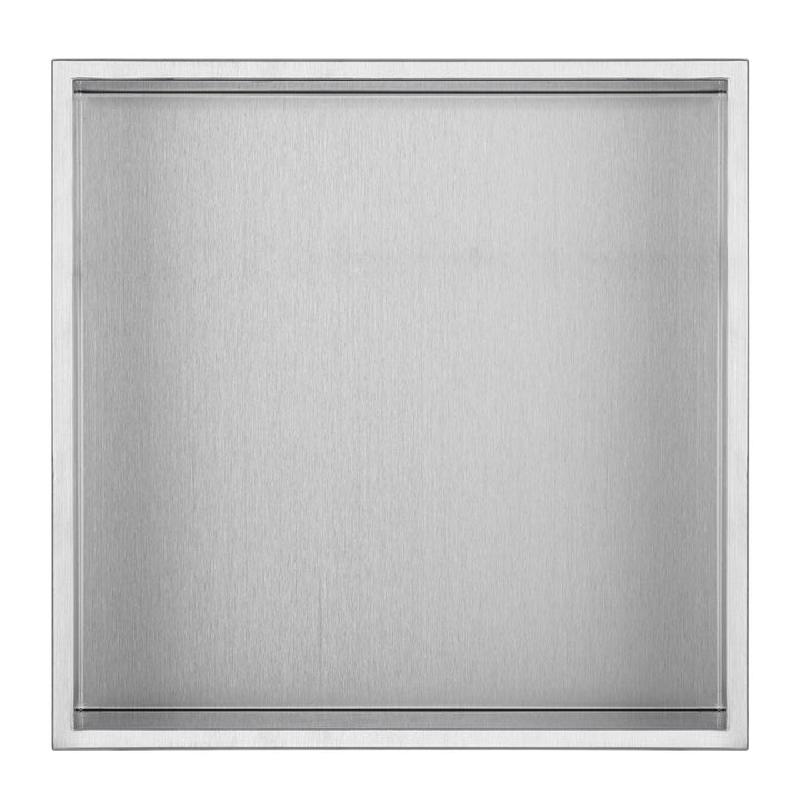 PULSE ShowerSpas Niche in Brushed Stainless Steel  (NI-1212-SSB)