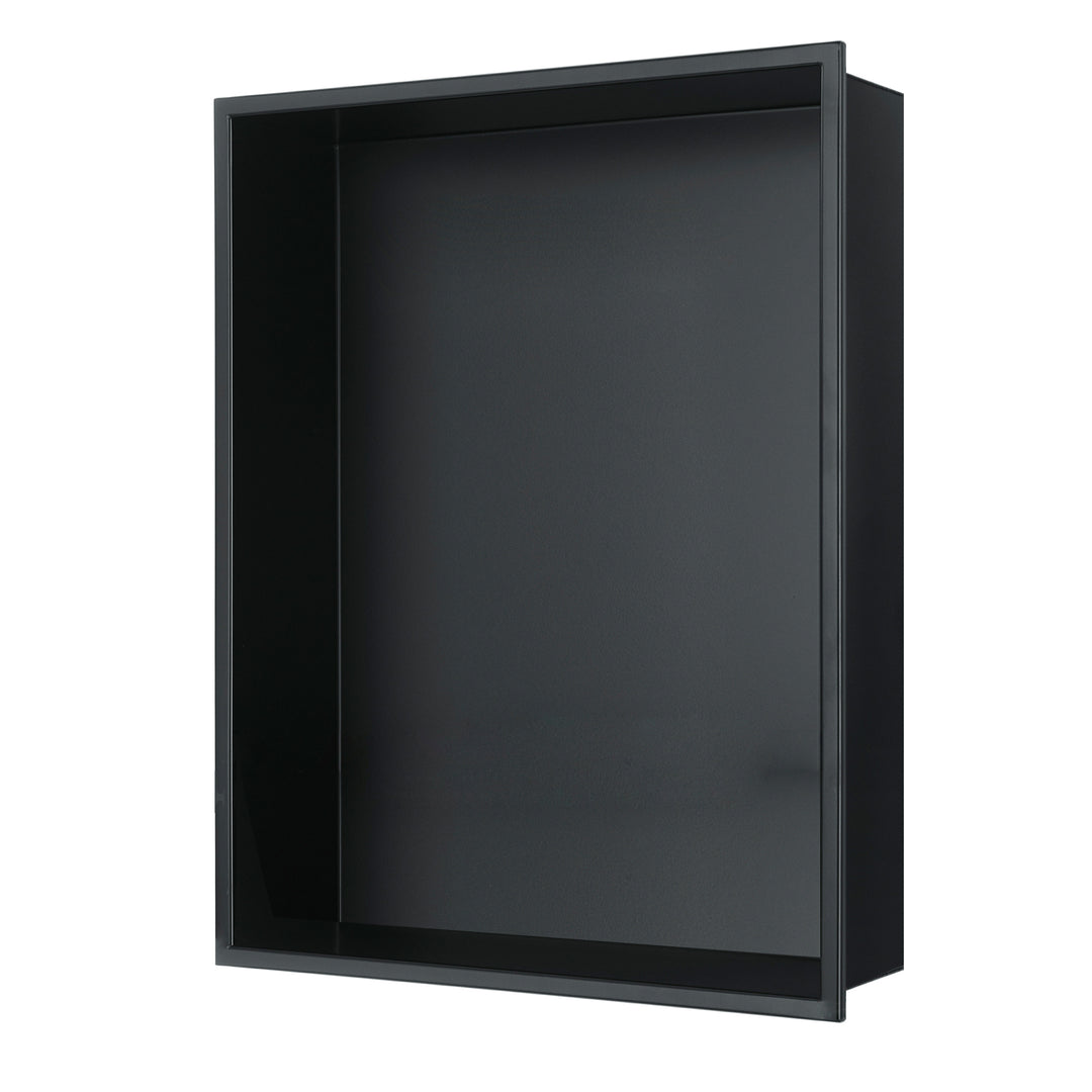 PULSE ShowerSpas Niche in Matte Black (NI-1216-MB)