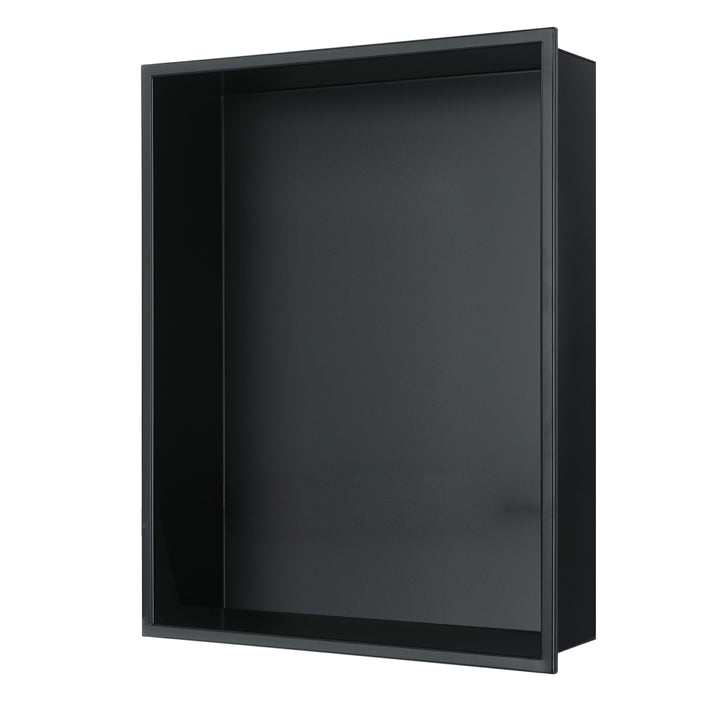 PULSE ShowerSpas Niche in Matte Black (NI-1216-MB)