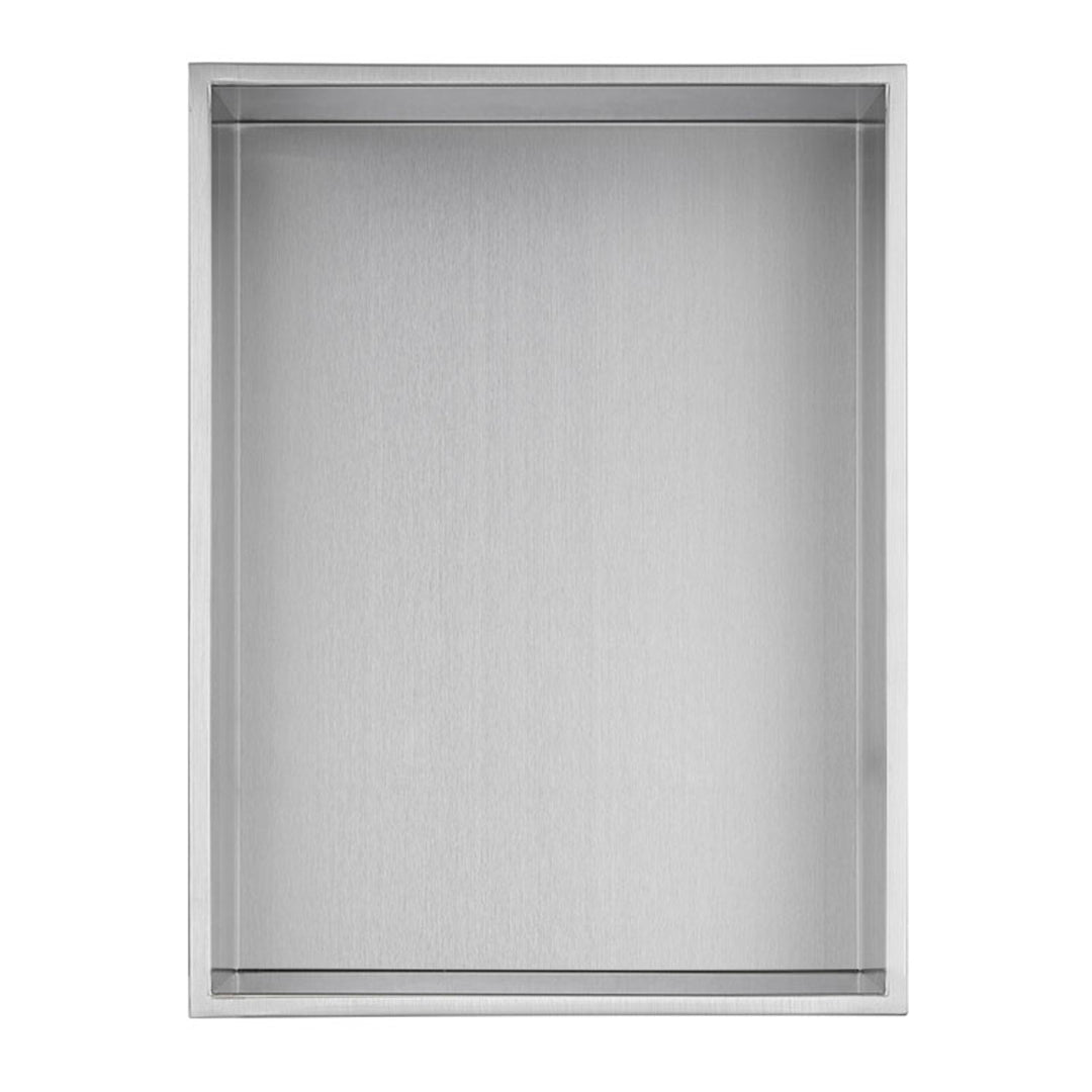 PULSE ShowerSpas Niche in Brushed Stainless Steel  (NI-1216-SSB)