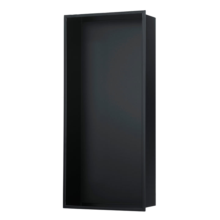 PULSE ShowerSpas Niche in Matte Black (NI-1224-MB)
