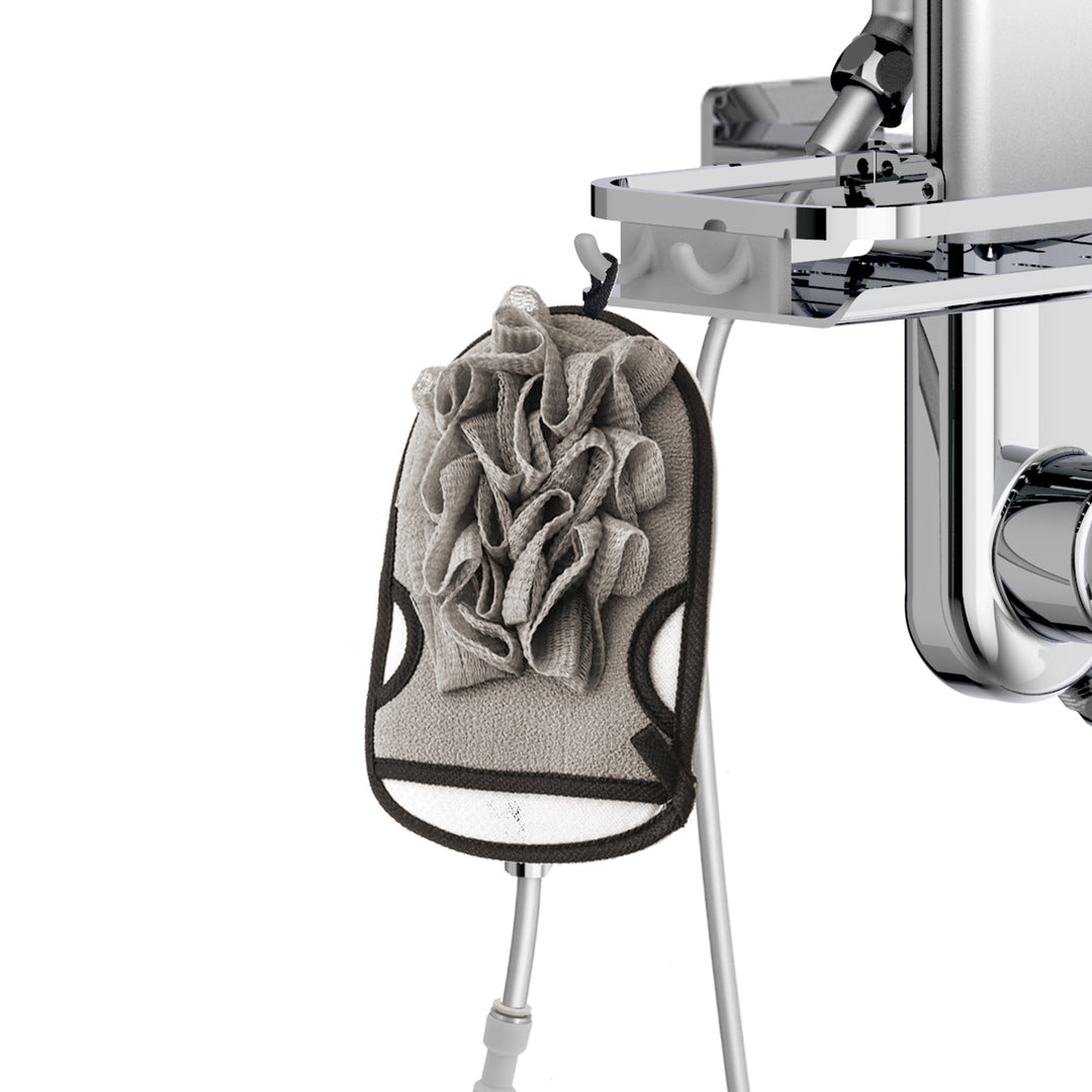 PULSE ShowerSpas Nirvana Stainless Steel Brushed ShowerSpa (1070-CH)