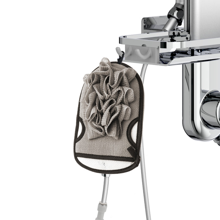 PULSE ShowerSpas Nirvana Stainless Steel Brushed ShowerSpa (1070-CH)